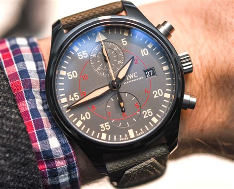 iwc pilot chronograph top gun miramar|iwc chronograph top gun.